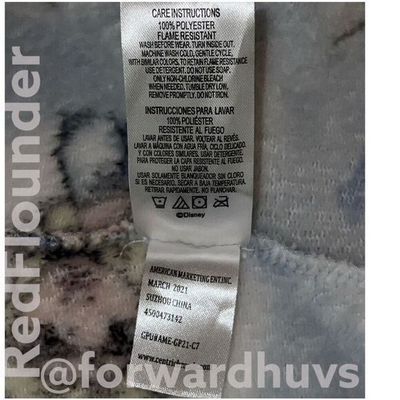 Frozen Elsa Girls Robe With Hood Size M (8) - Picture 7 of 8